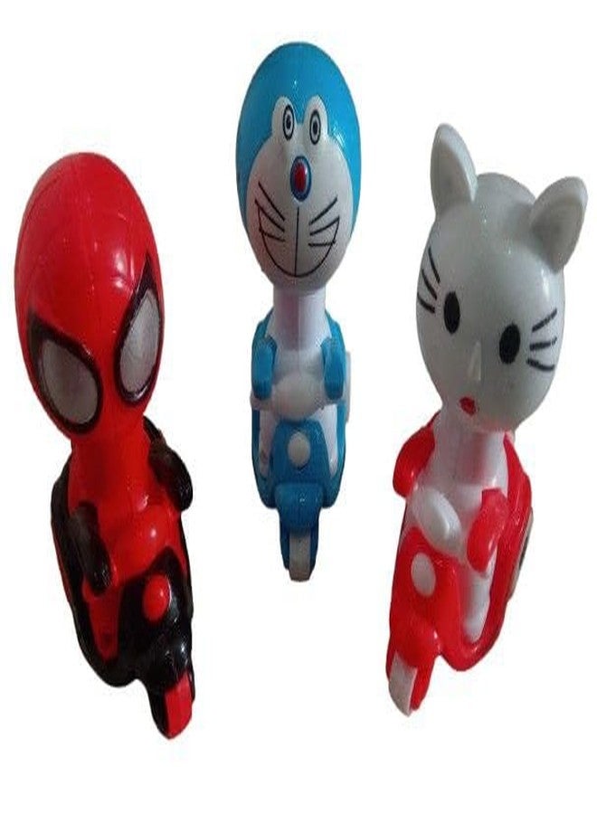 ZOKCY (Pack of 1 Pcs Cute Scooty Driving Toy for Kids/Plastic scooty Toy for Kids/Scooty Cartoon pet Toy for Kid Boys & Girls/Playing Indoor & Outdoor - Image 1
